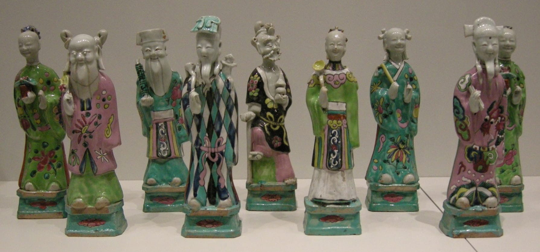Nswag dinastia qing gli otto immortali del taoismo