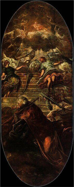 tintoretto la scala di giacobbe