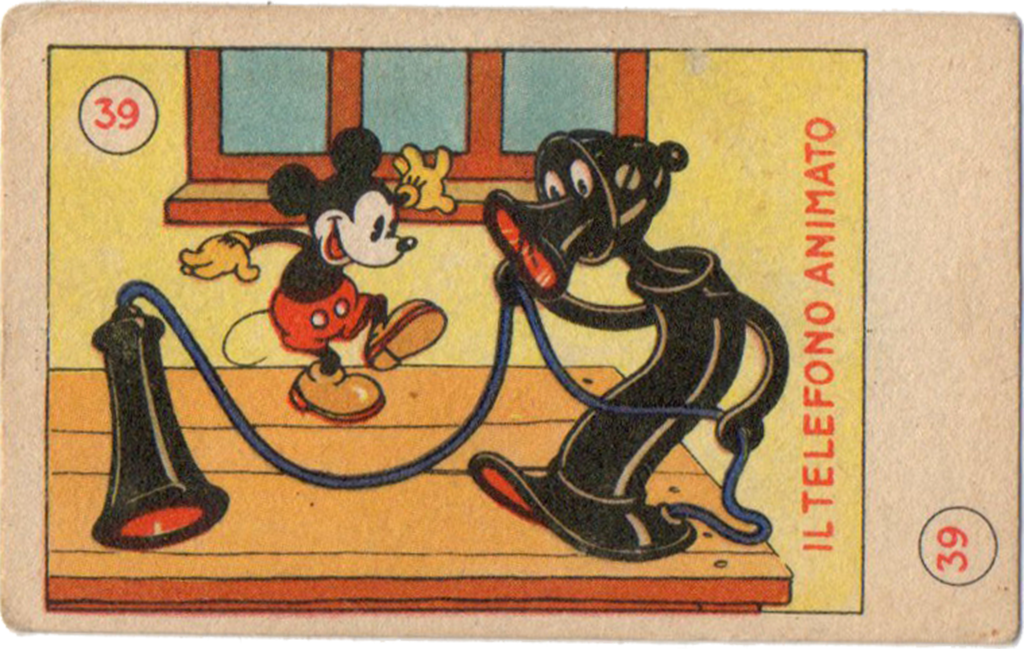 topolino 39 il telefono animato