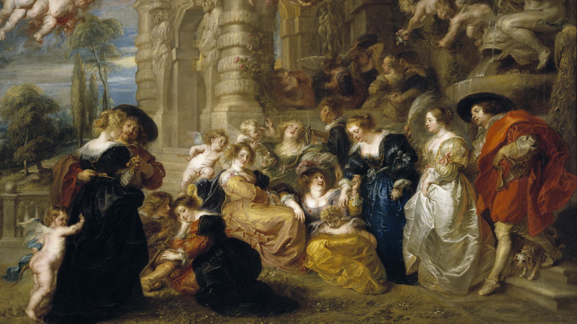 El jardín del amor Rubens lou